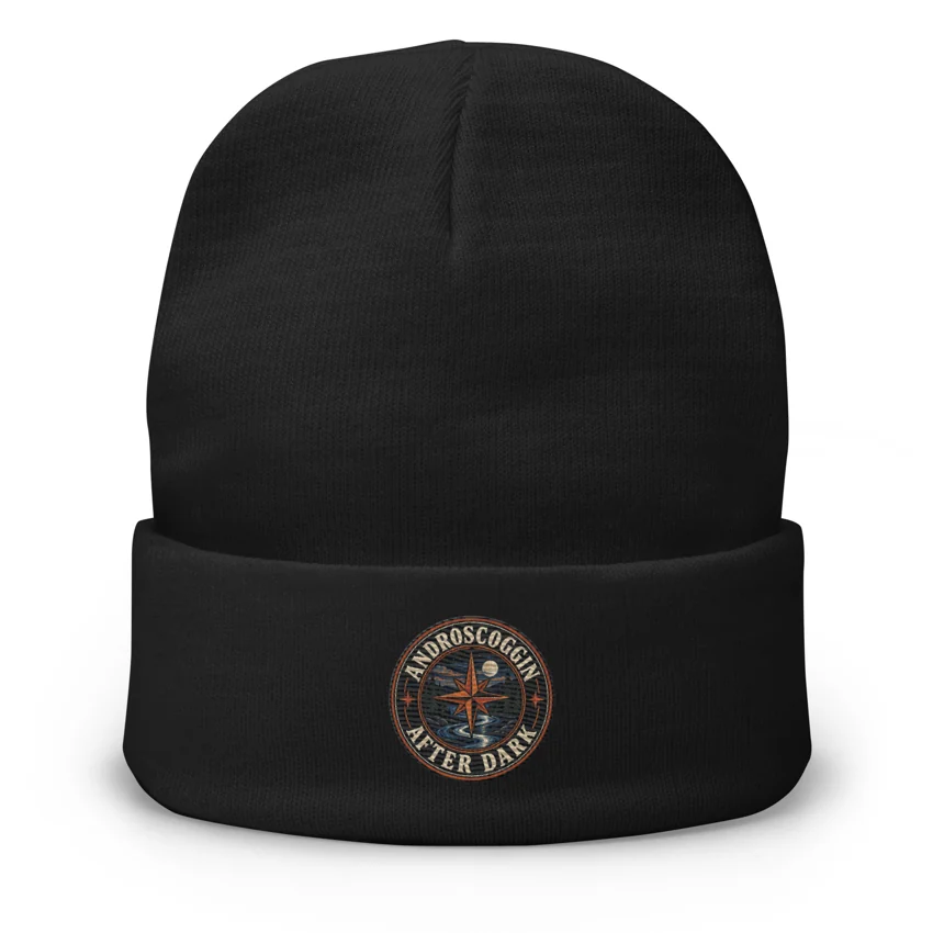 The embroidered Riverbank beanie