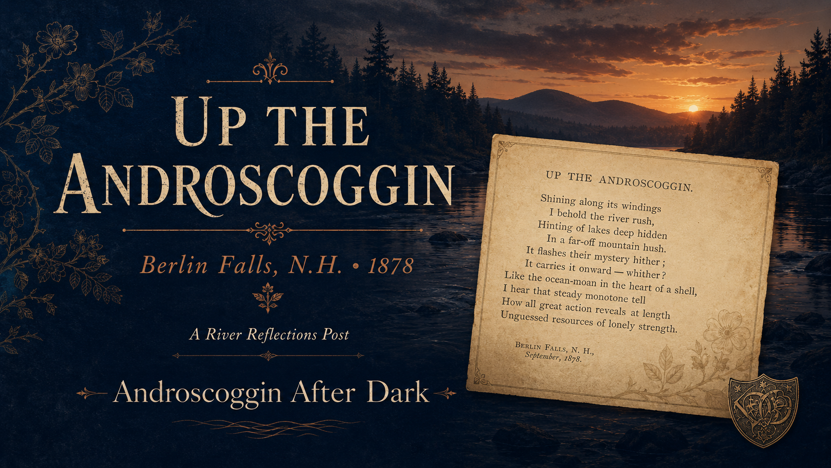 Androscoggin River: A Poetic Journey Through Time