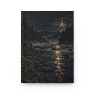 Androscoggin After Dark — River Ledger Hardcover Journal