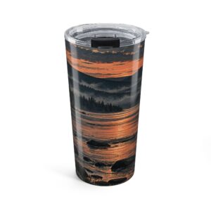 Androscoggin After Dark — North Country Waterline 20oz Tumbler