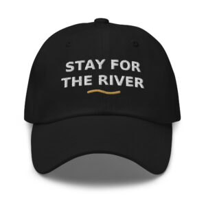 Androscoggin After Dark — Stay for the River Embroidered Hat